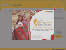 Tablet Screenshot of olvacourier.com